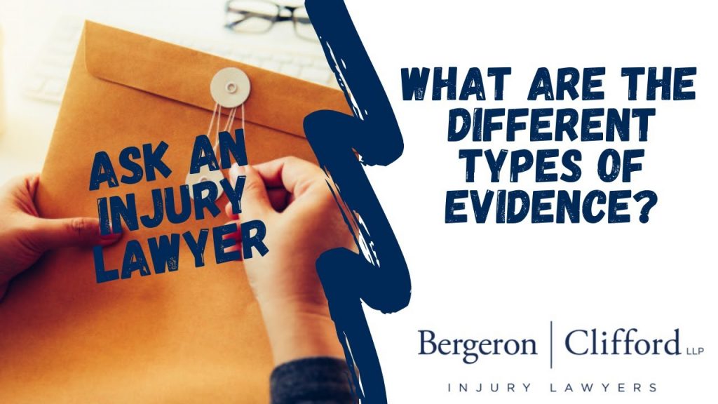 What are the different types of evidence cover